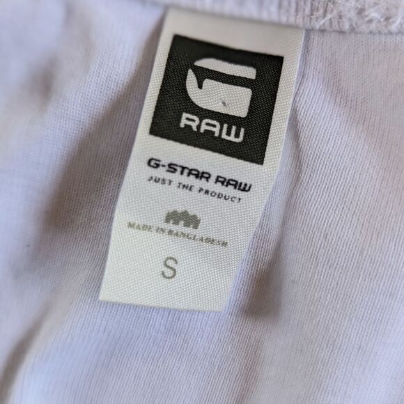 G-star Raw Women's Sleeveless Cotton Logo Tank Tops Sz S in Navy and White - Picture 13 of 16